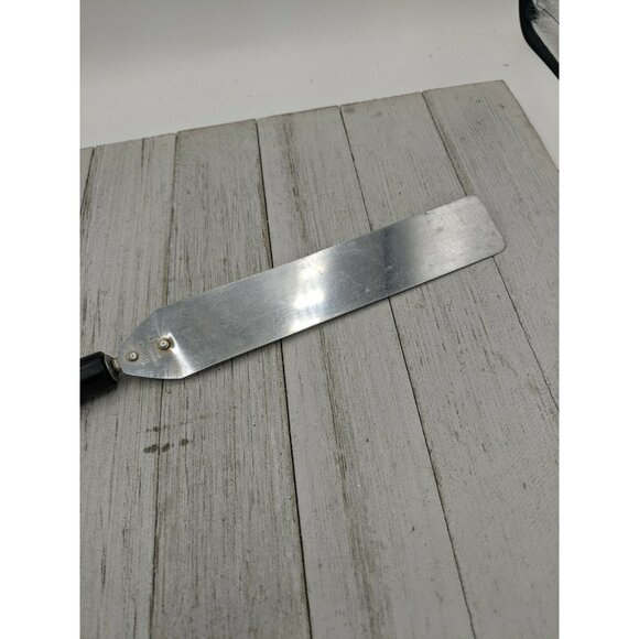 Androck Black Handle Icing Spreader Dessert Spatula 11 1/4" - Picture 3 of 8